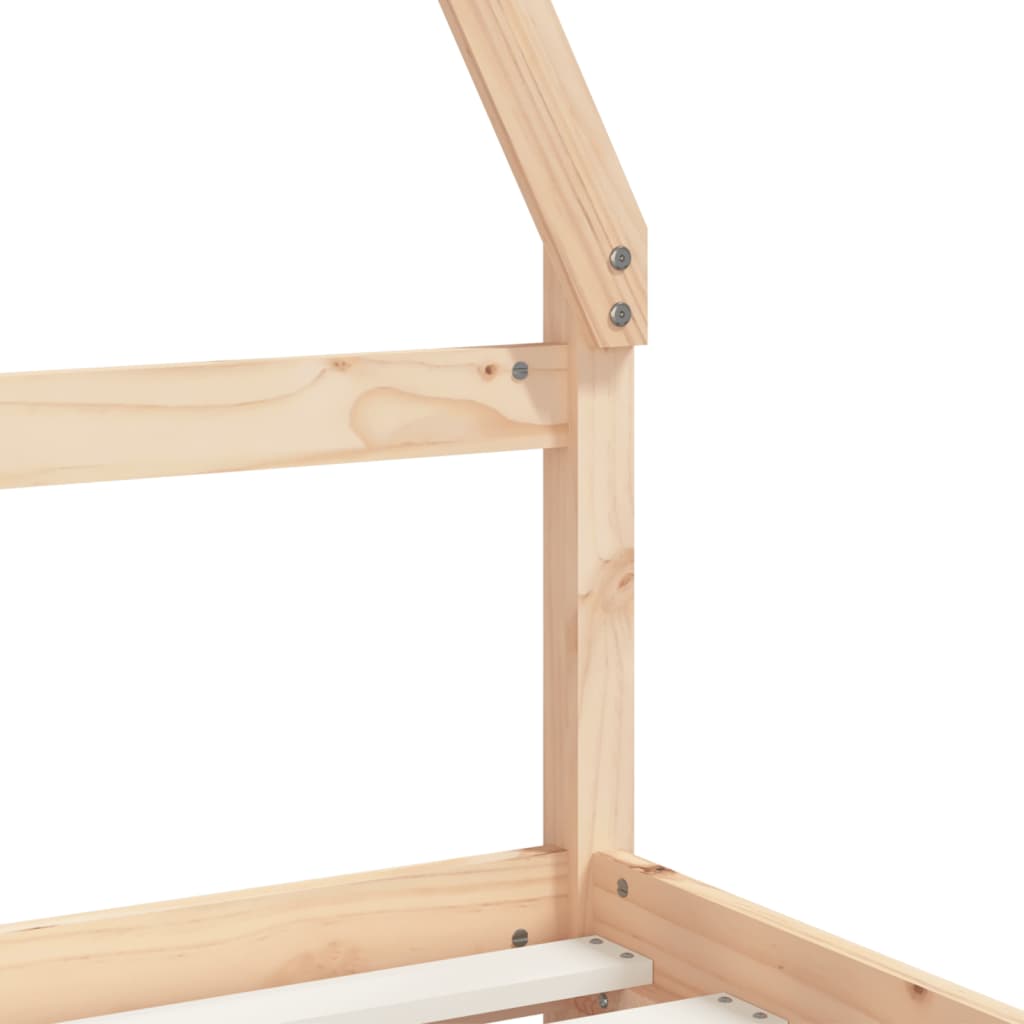 Kinderbedframe met lades 90x190 cm massief grenenhout
