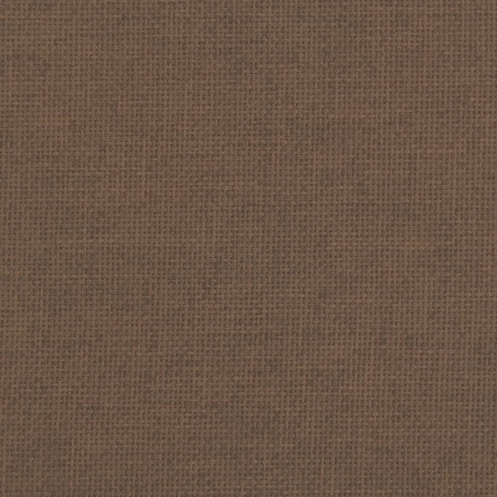 Kinderbank 90x53x30 cm stof bruin