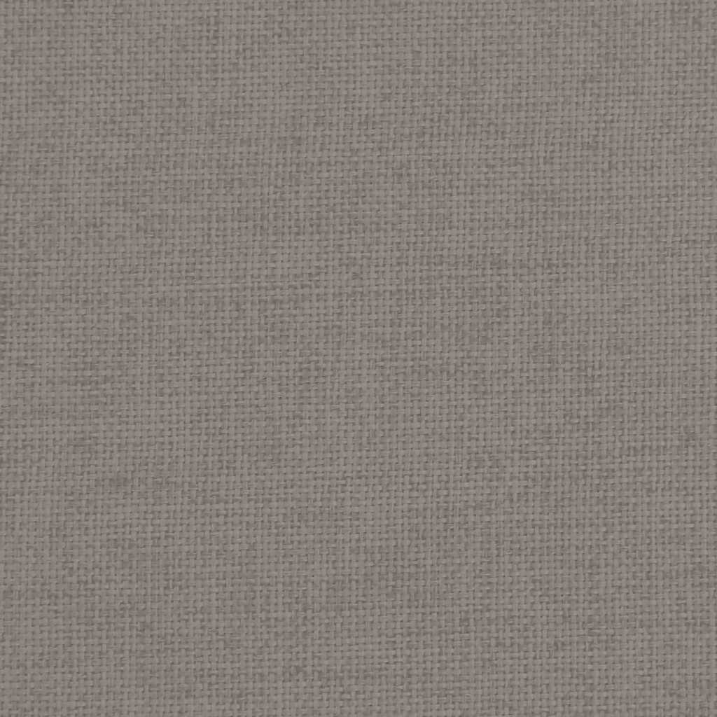 Kinderbank 90x53x30 cm stof taupe