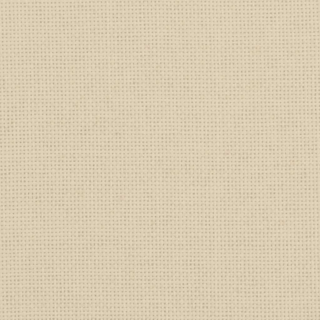 Kinderbank 70x45x30 cm stof crèmekleurig