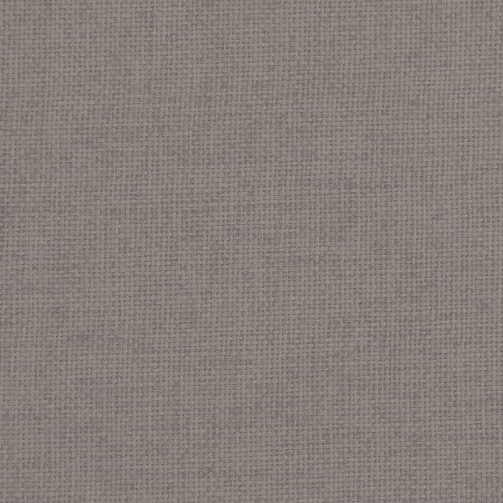 Kinderbank 70x45x30 cm stof taupe
