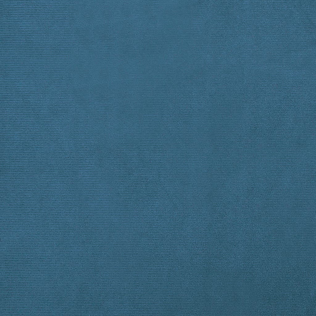 Kinderbank 90x53x30 cm fluweel blauw