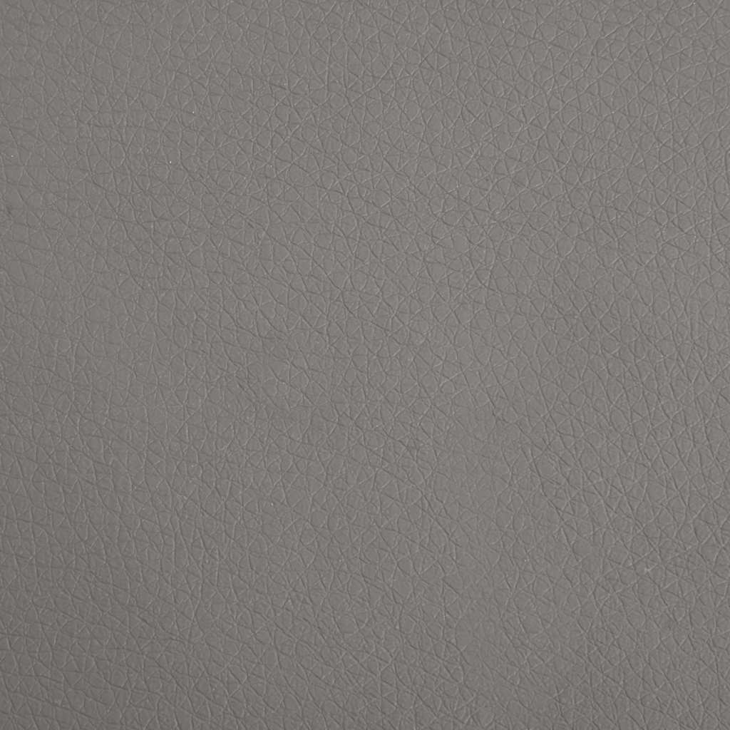Kinderbank 90x53x30 cm kunstleer grijs