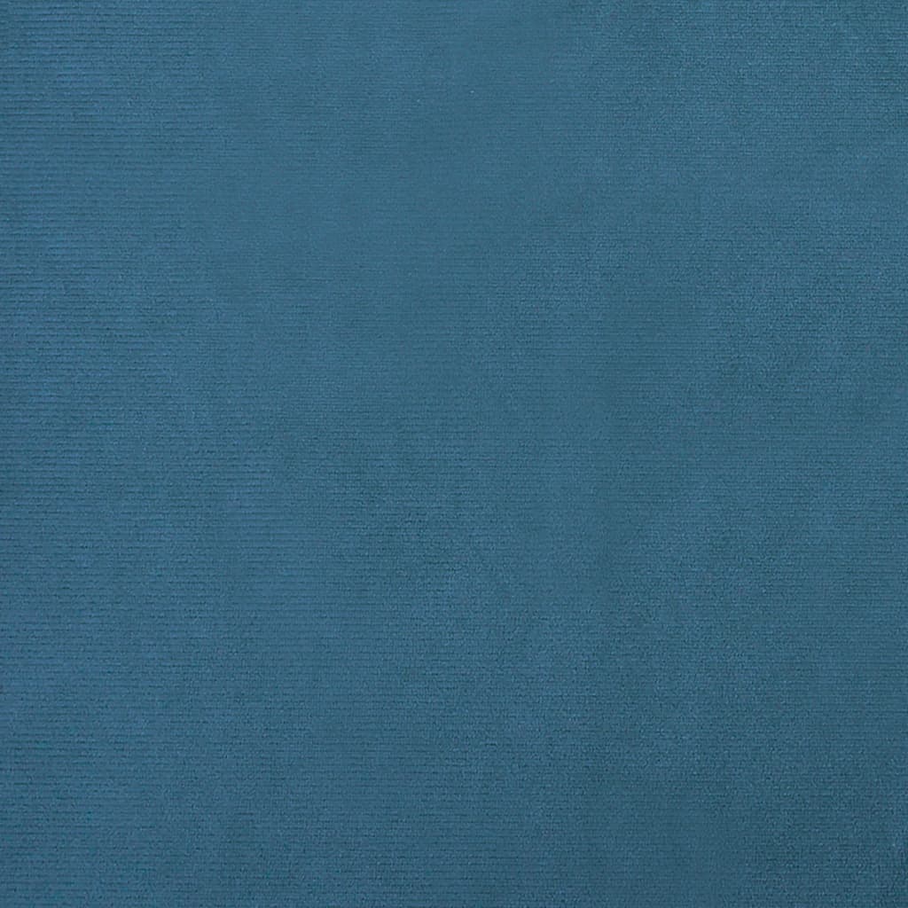 Kinderbank 70x45x30 cm fluweel blauw