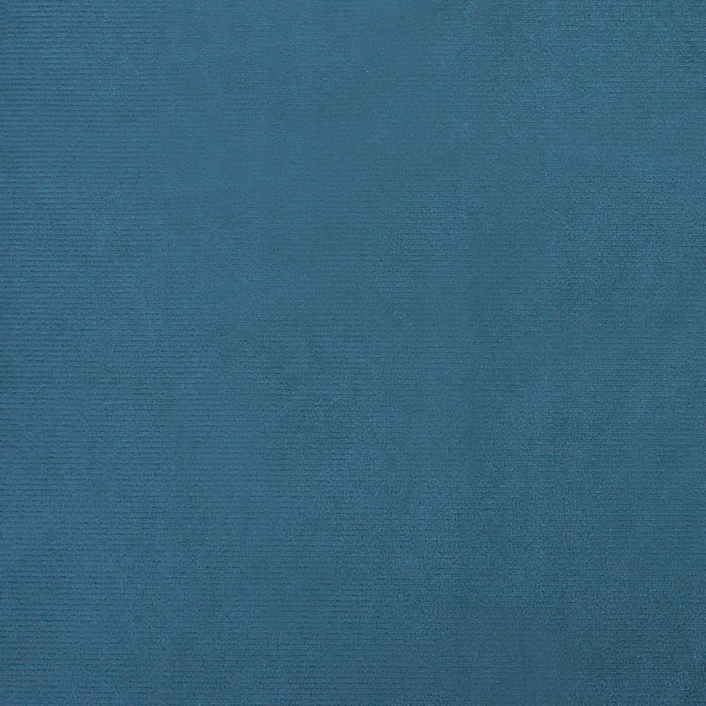 Kinderbank 80x45x30 cm fluweel blauw