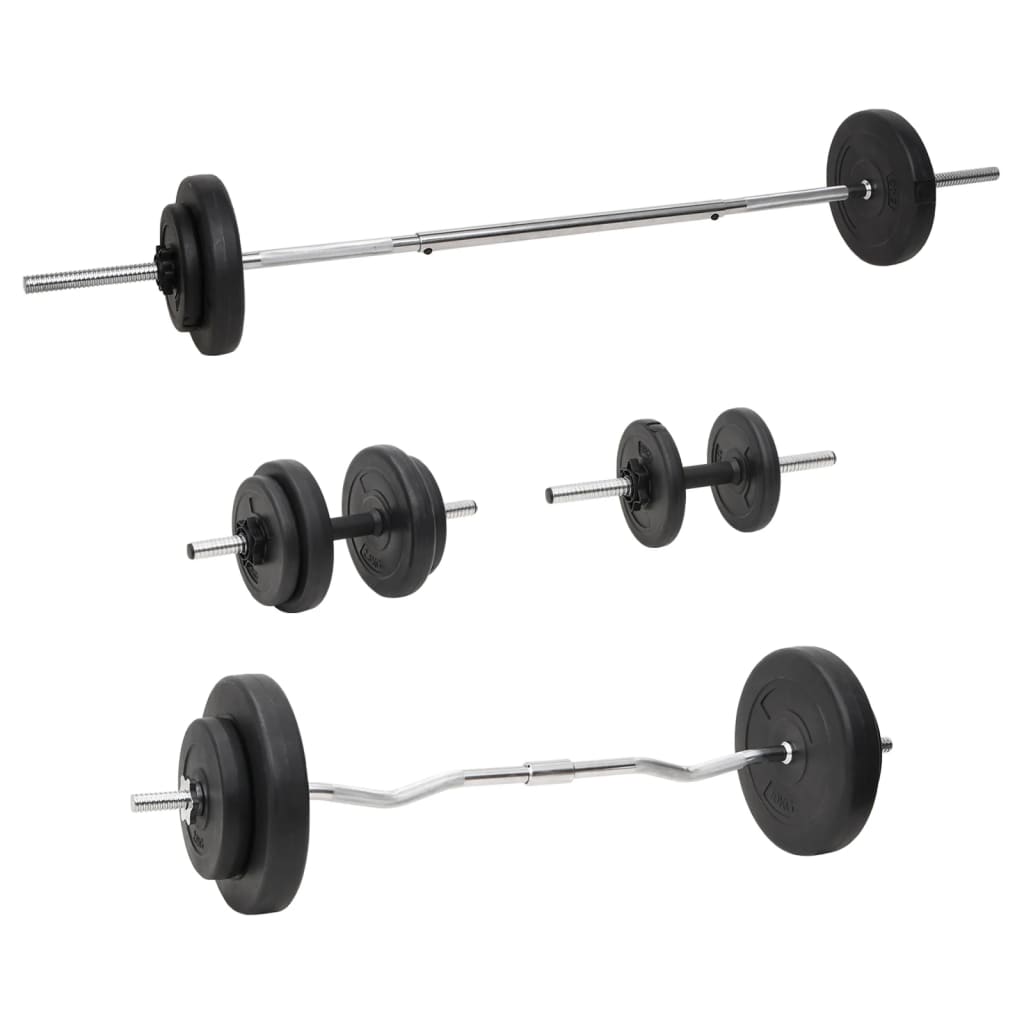 Halterset met gewichten 60 kg
