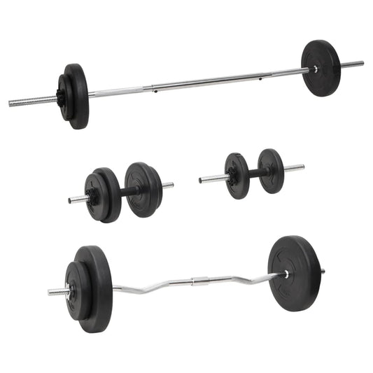 Halterset met gewichten 60 kg