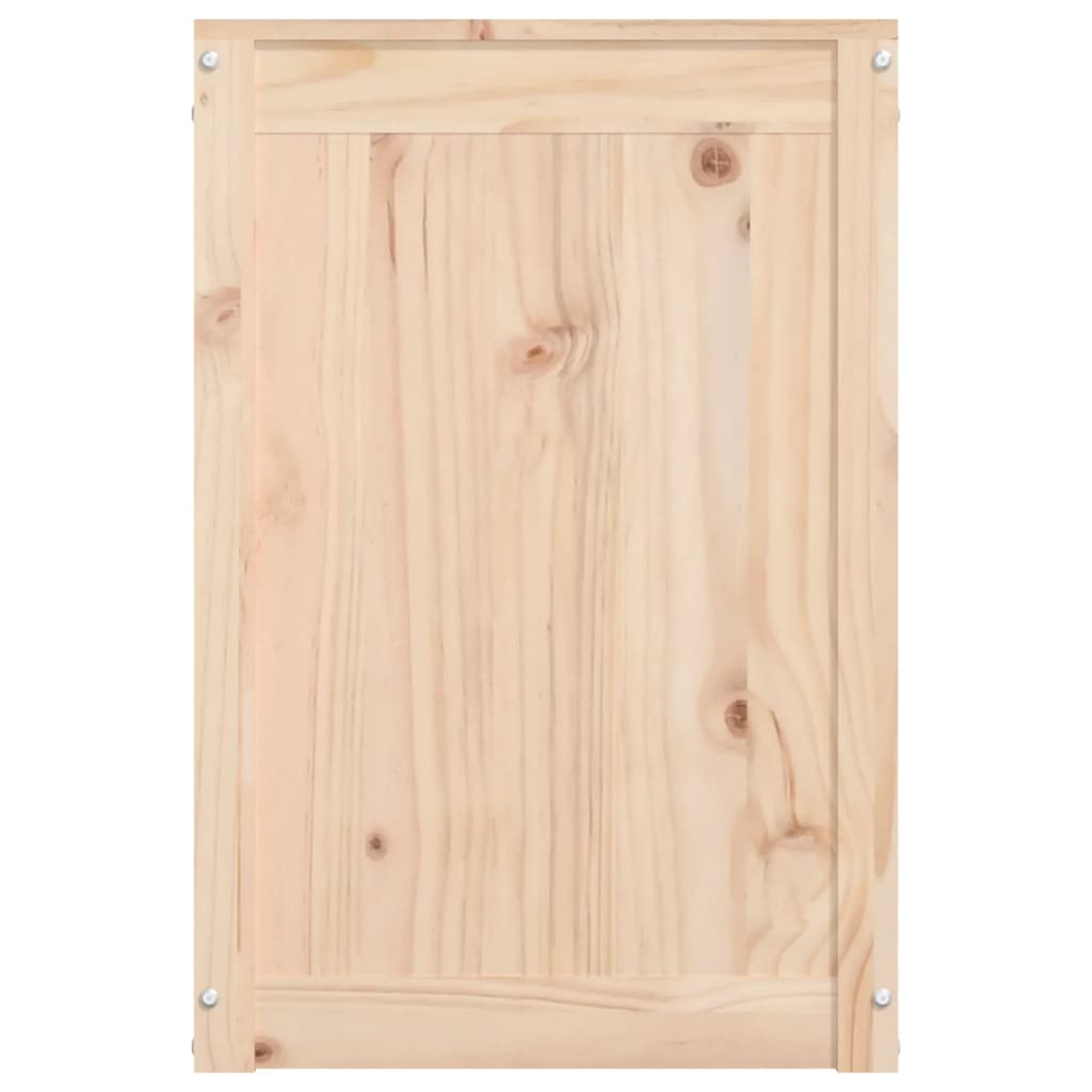 Wasmand 88,5x44x66 cm massief grenenhout