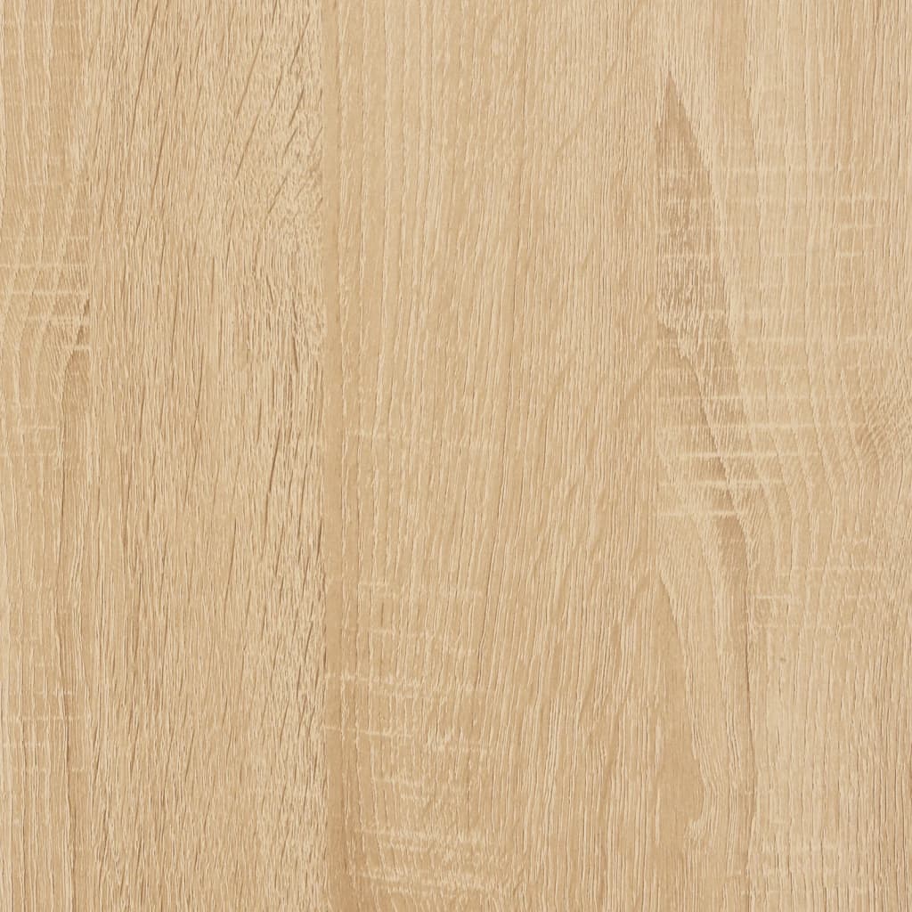 Dressoirs 2 st bewerkt hout sonoma eikenkleurig