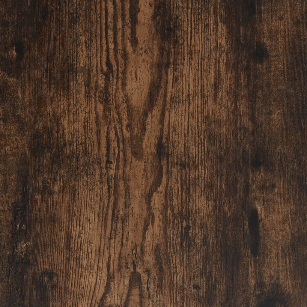 Dressoirs 2 st bewerkt hout gerookt eikenkleurig