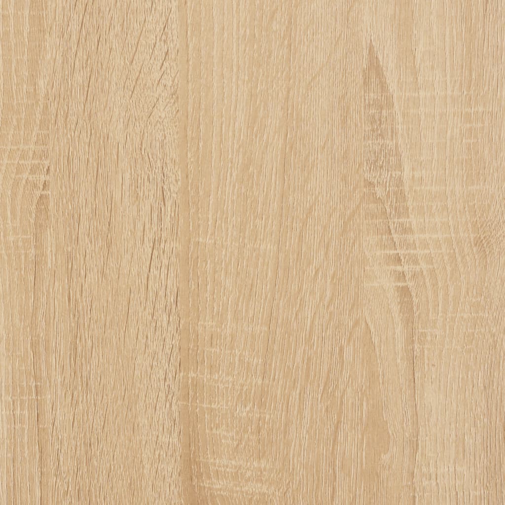 Dressoirs 2 st 60x35x70 cm bewerkt hout sonoma eikenkleurig