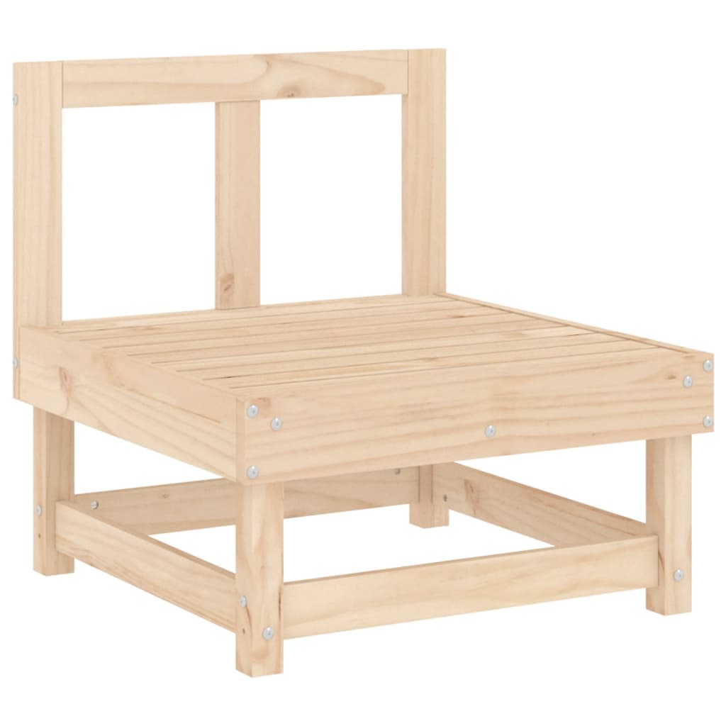10-delige Loungeset massief grenenhout