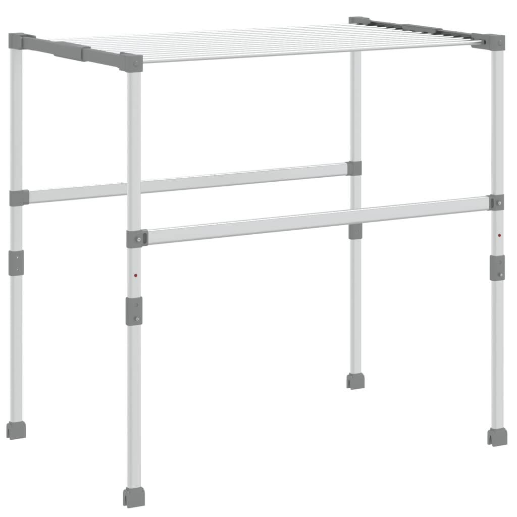 Droogrek 83x(50-55)x(40-85) cm aluminium