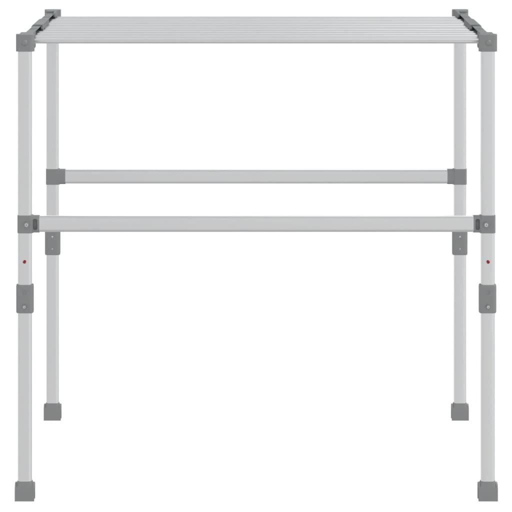 Droogrek 83x(50-55)x(40-85) cm aluminium