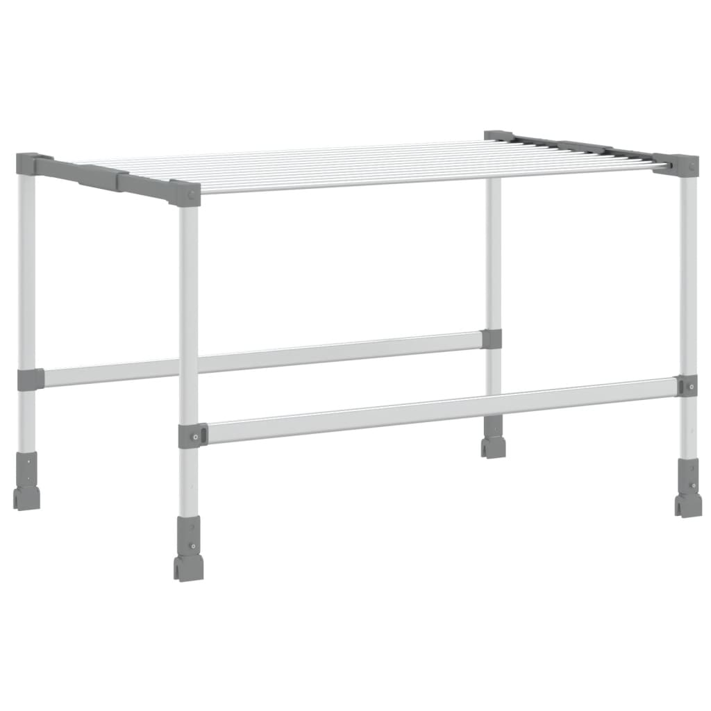 Droogrek 83x(50-55)x(40-85) cm aluminium