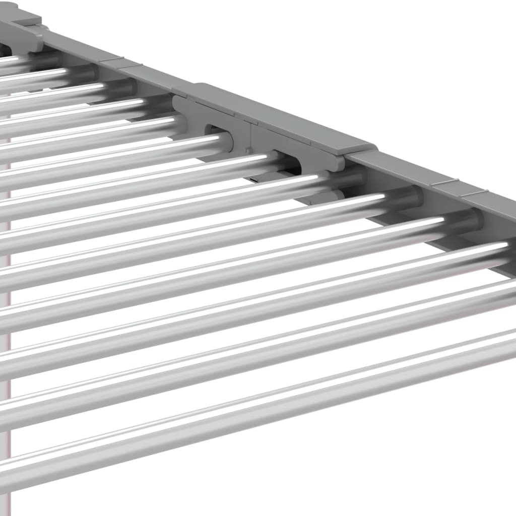 Droogrek 83x(50-55)x(40-85) cm aluminium