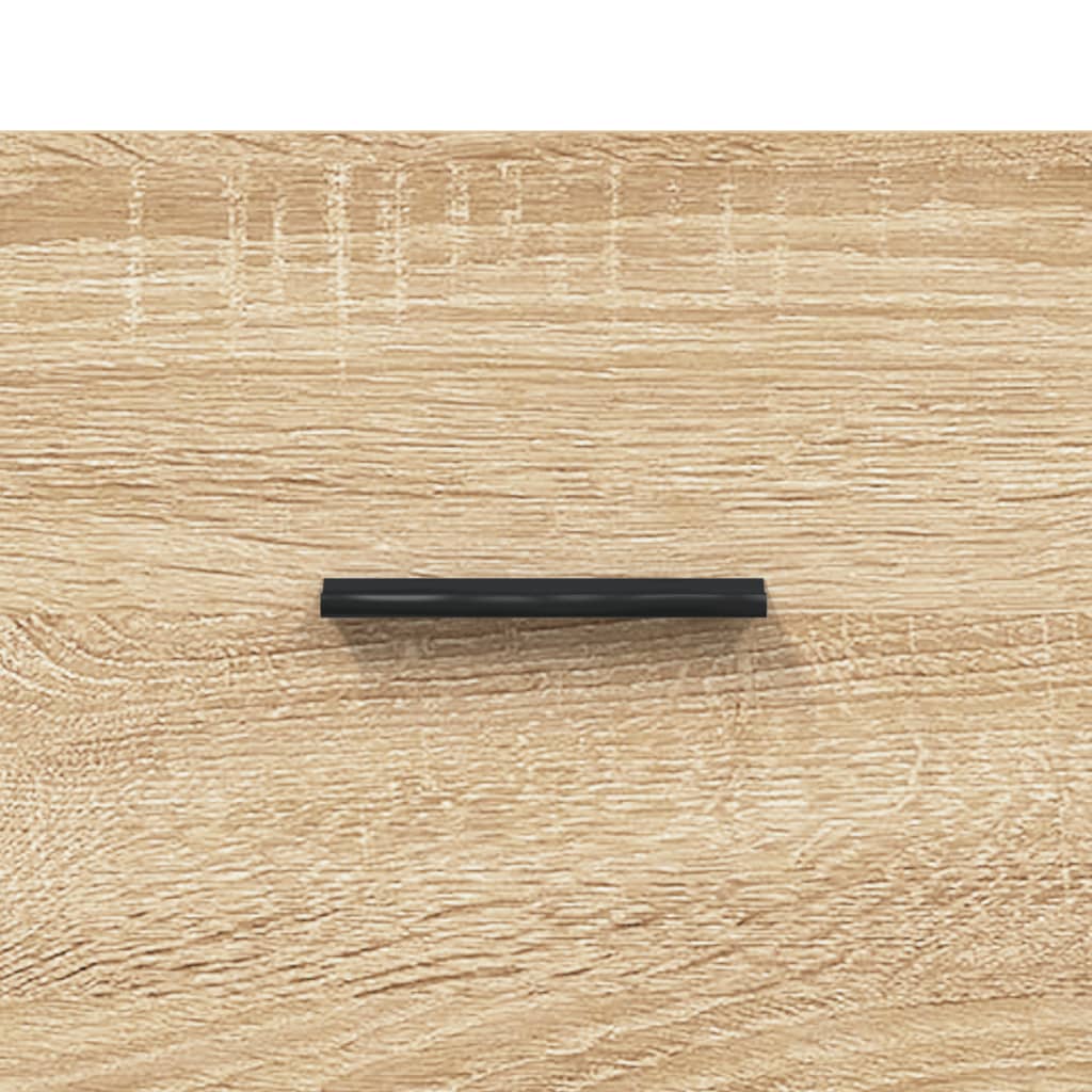 Hoge kast 69,5x34x180 cm bewerkt hout sonoma eikenkleurig