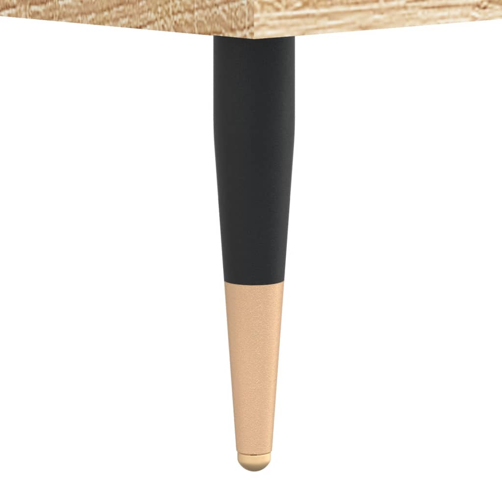 Dressoirs 3 st bewerkt hout sonoma eiken