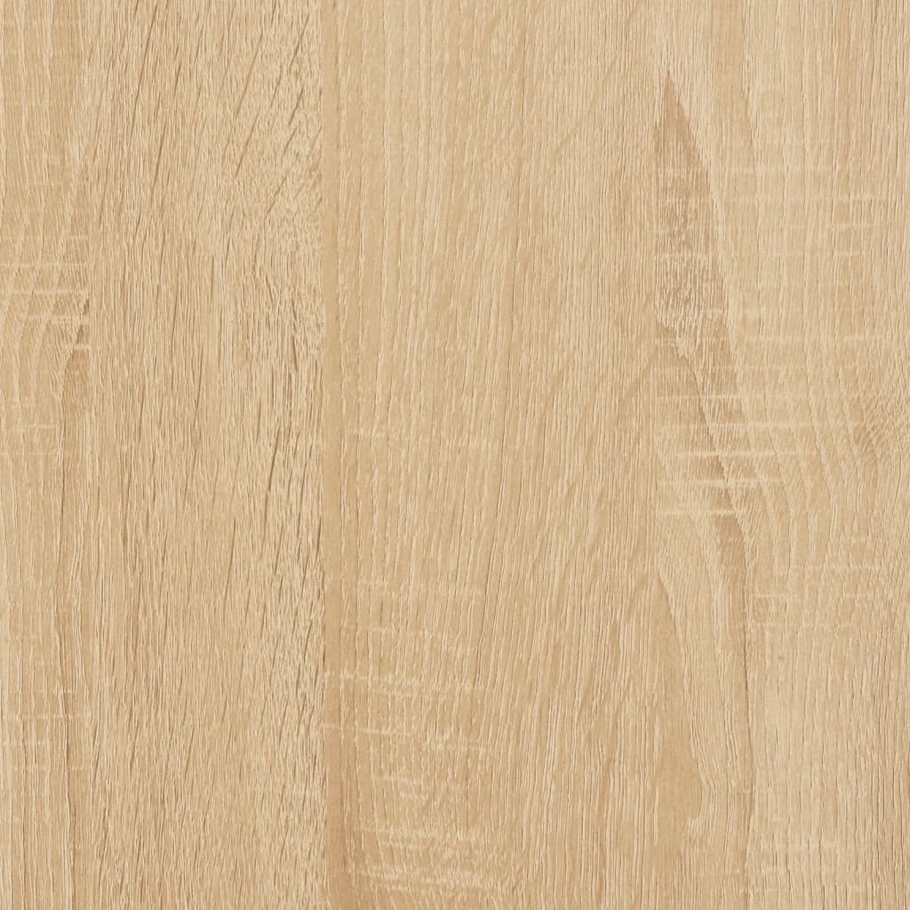 Dressoirs 2 st bewerkt hout sonoma eikenkleurig