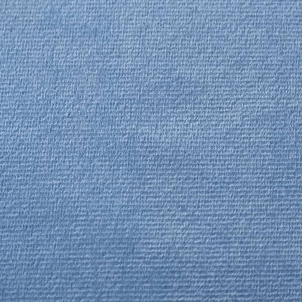 Kinderbank zacht pluche blauw