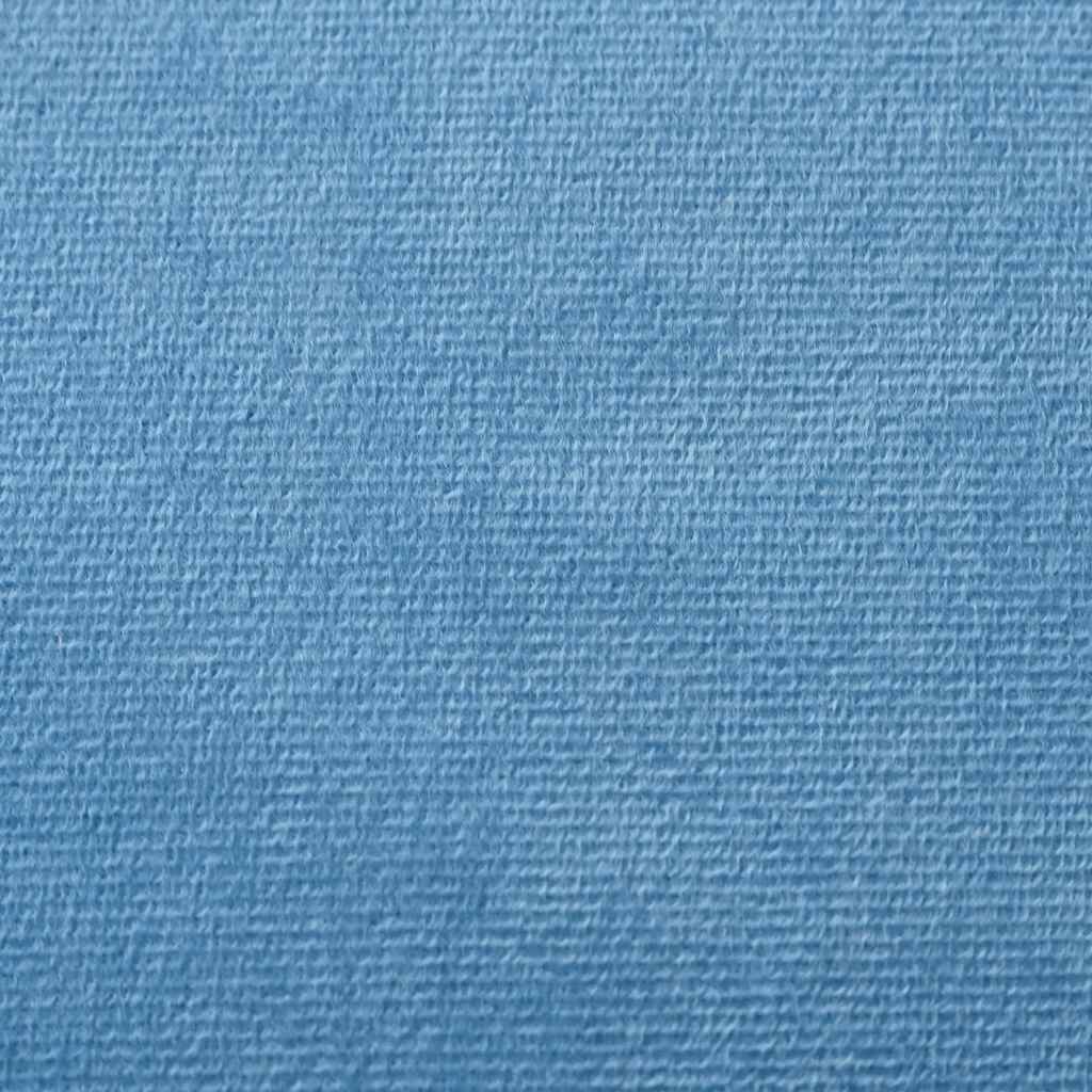 Kinderbank 2-zits zacht pluche blauw