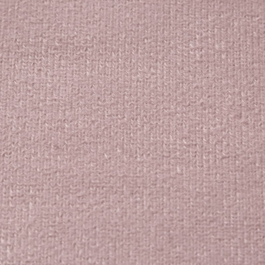 Kinderslaapbank zacht pluche roze