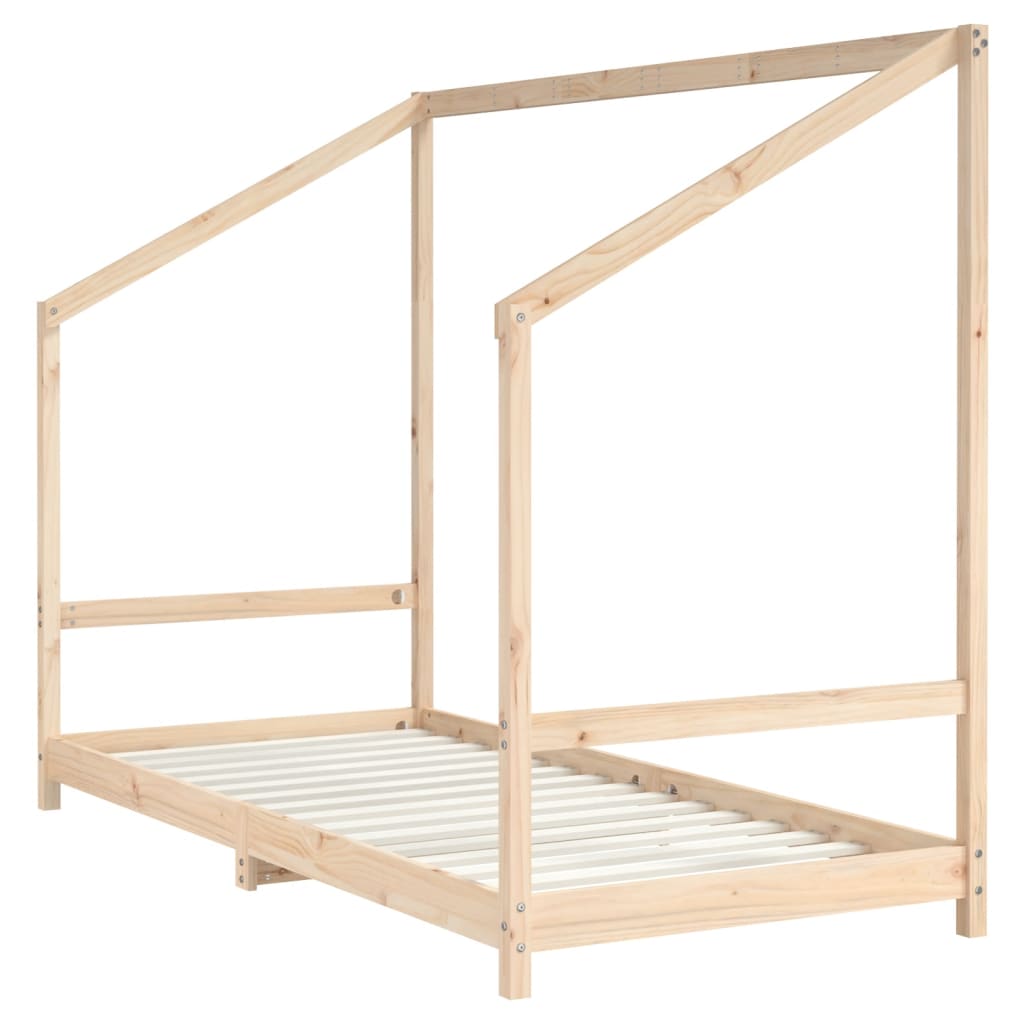 Kinderbedframe 90x190 cm massief grenenhout