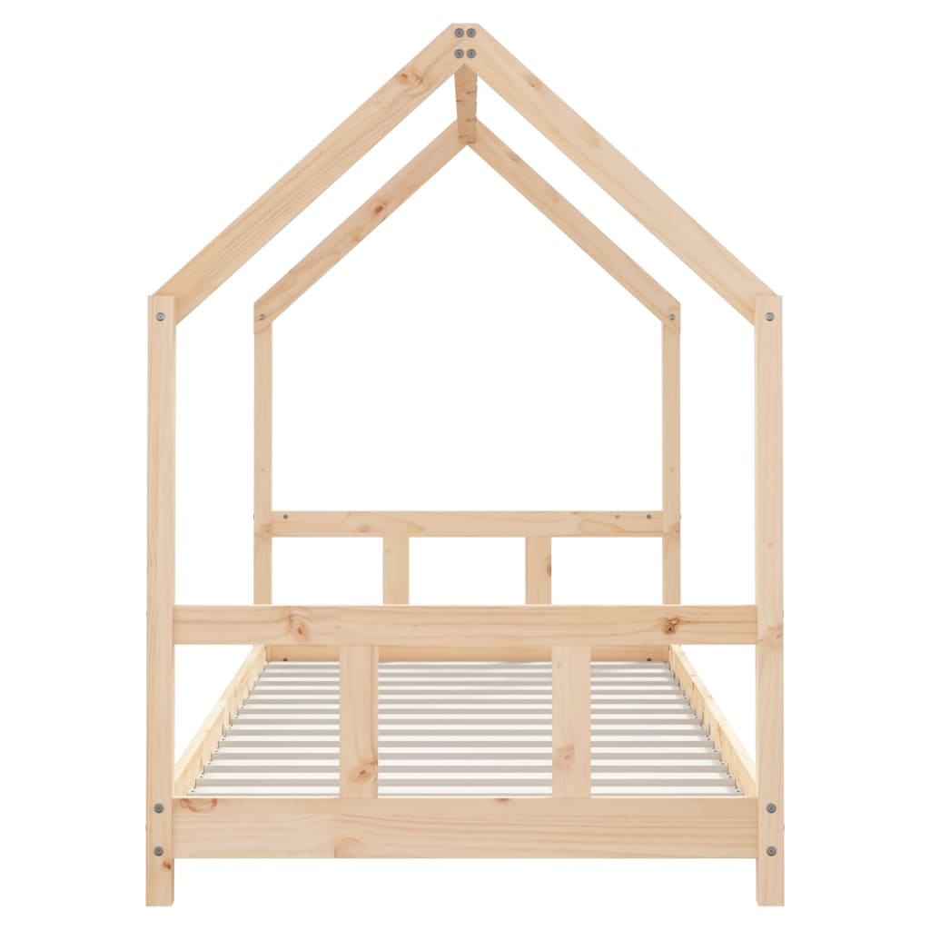Kinderbedframe 90x200 cm massief grenenhout
