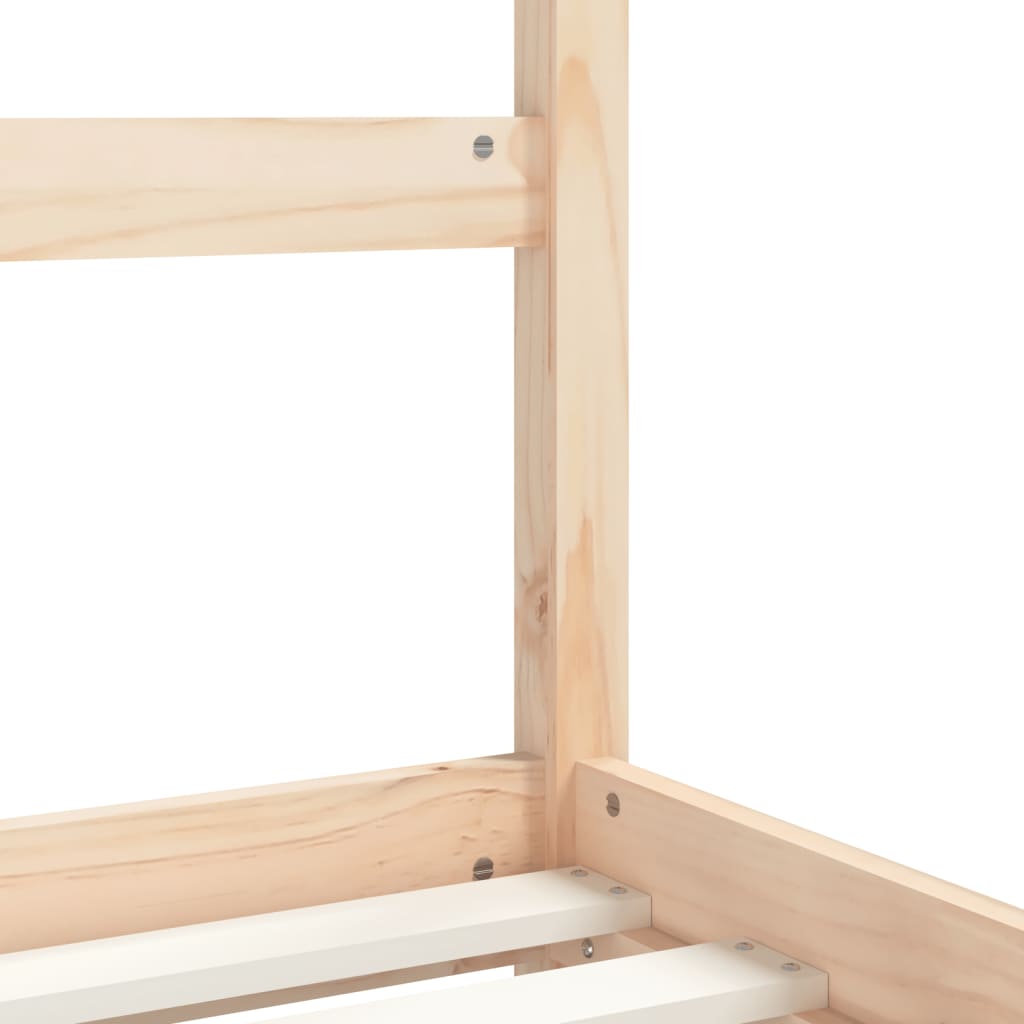 Kinderbedframe 90x200 cm massief grenenhout