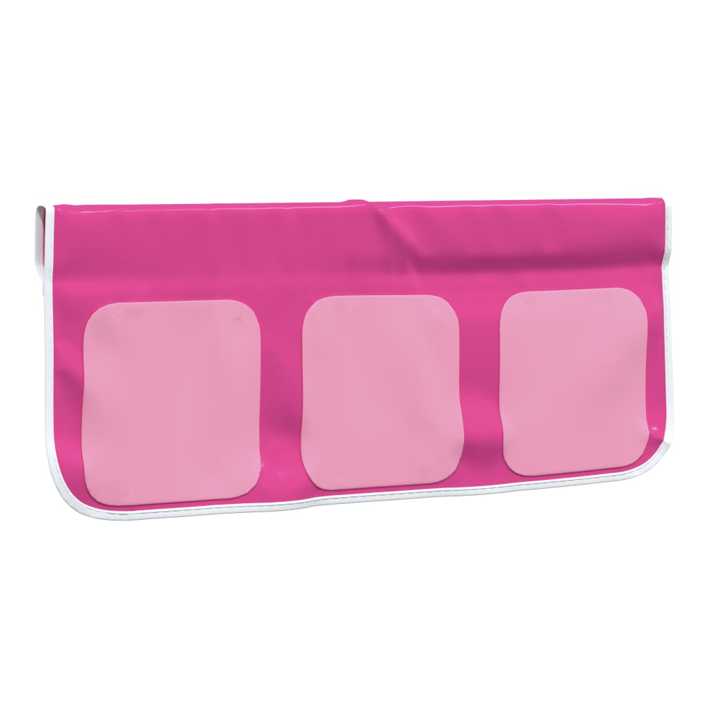 Gordijnen voor hoogslaper met tunnel polyester roze