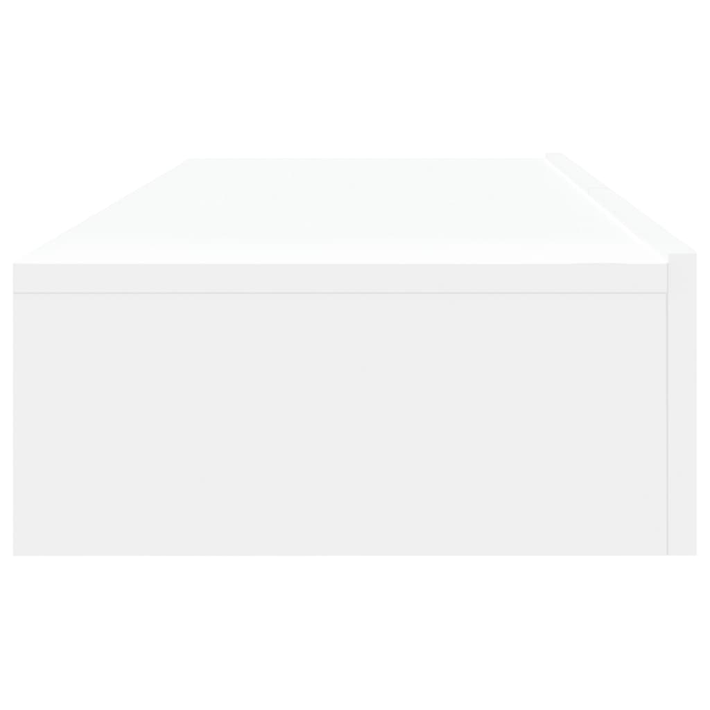 Tv-meubelen 2 st met LED-verlichting 60x35x15,5 cm wit