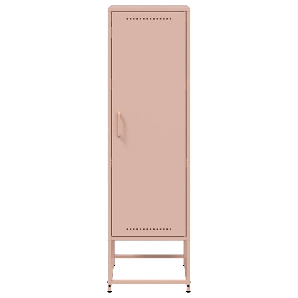 Hoge kast 36x39x123 cm staal roze