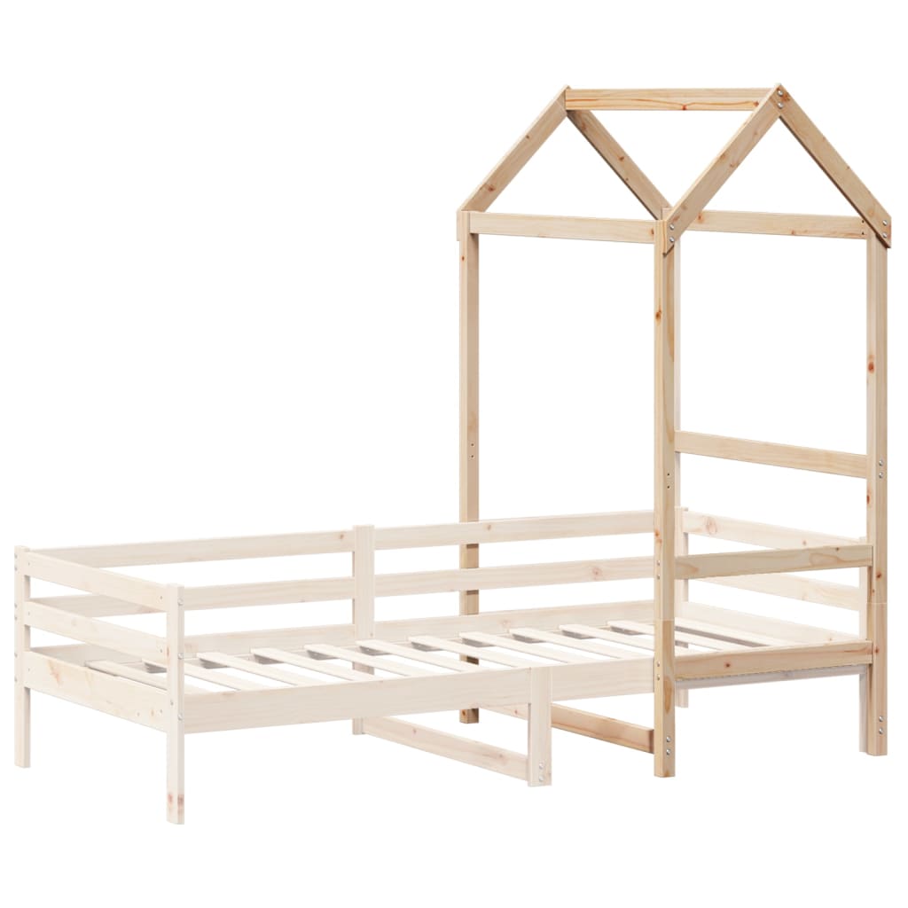 Kinderbedhuisje 98x70x176,5 cm massief grenenhout
