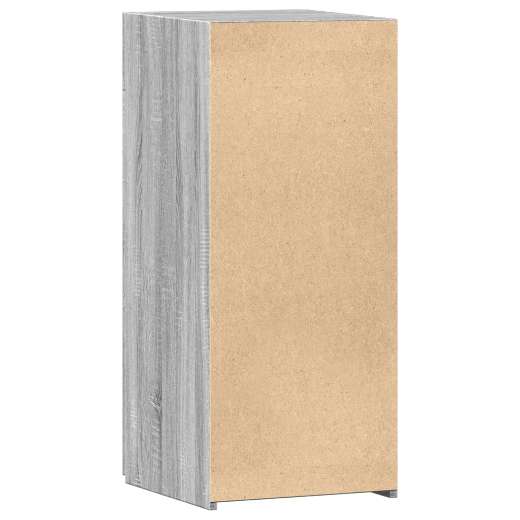 Dressoir 40x42,5x93 cm bewerkt hout grijs sonoma eikenkleur