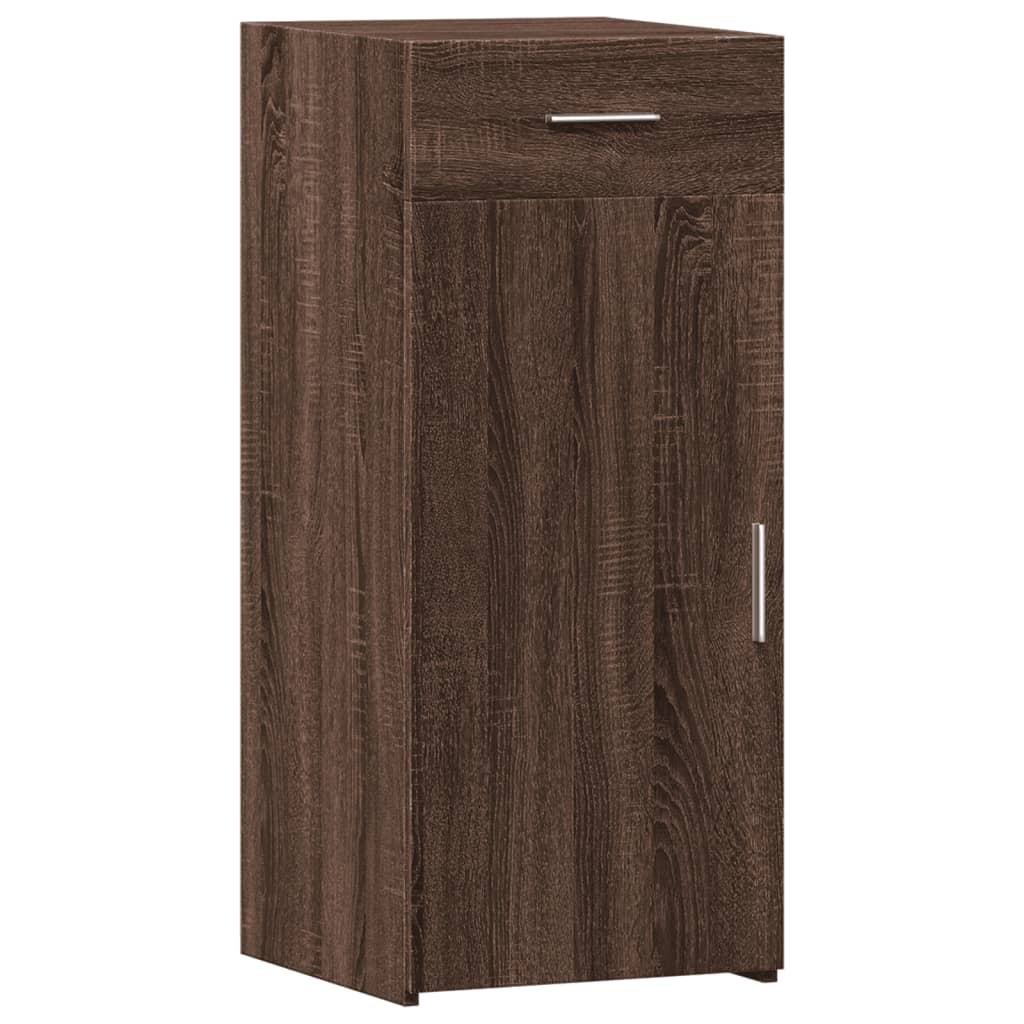 Dressoir 40x42,5x93 cm bewerkt hout bruin eikenkleur