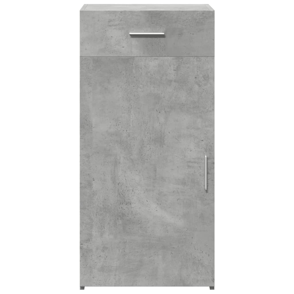 Dressoir 45x42,5x93 cm bewerkt hout betongrijs