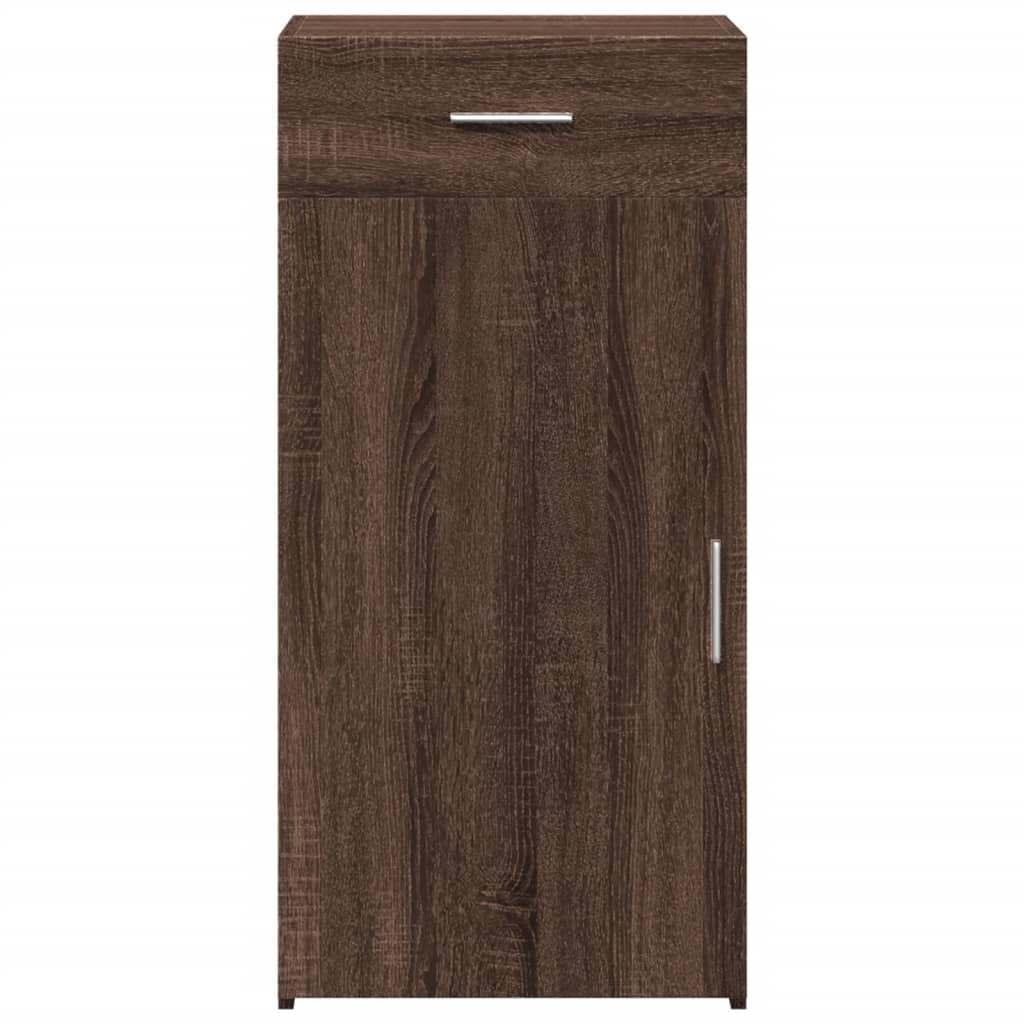 Dressoir 45x42,5x93 cm bewerkt hout bruin eikenkleur