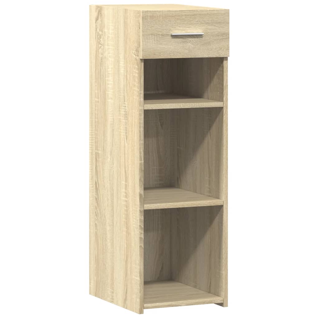 Dressoir 30x42,5x93 cm bewerkt hout sonoma eikenkleurig