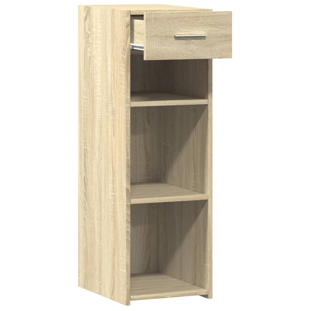 Dressoir 30x42,5x93 cm bewerkt hout sonoma eikenkleurig