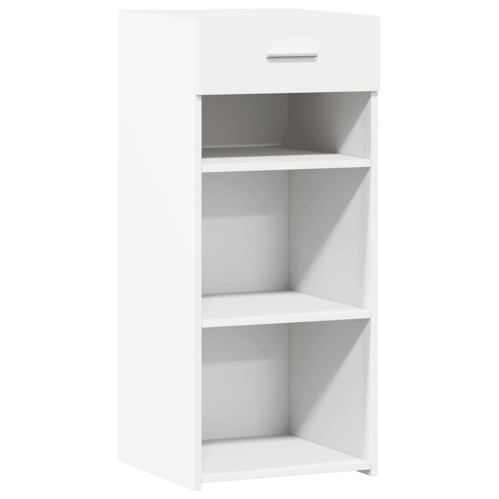 Dressoir 40x42,5x93 cm bewerkt hout wit