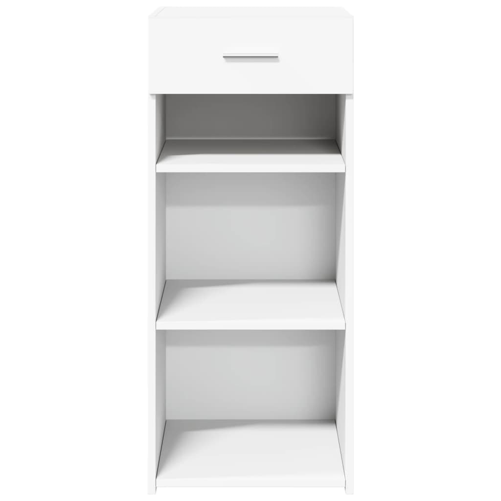 Dressoir 40x42,5x93 cm bewerkt hout wit