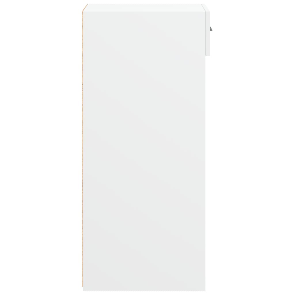 Dressoir 40x42,5x93 cm bewerkt hout wit