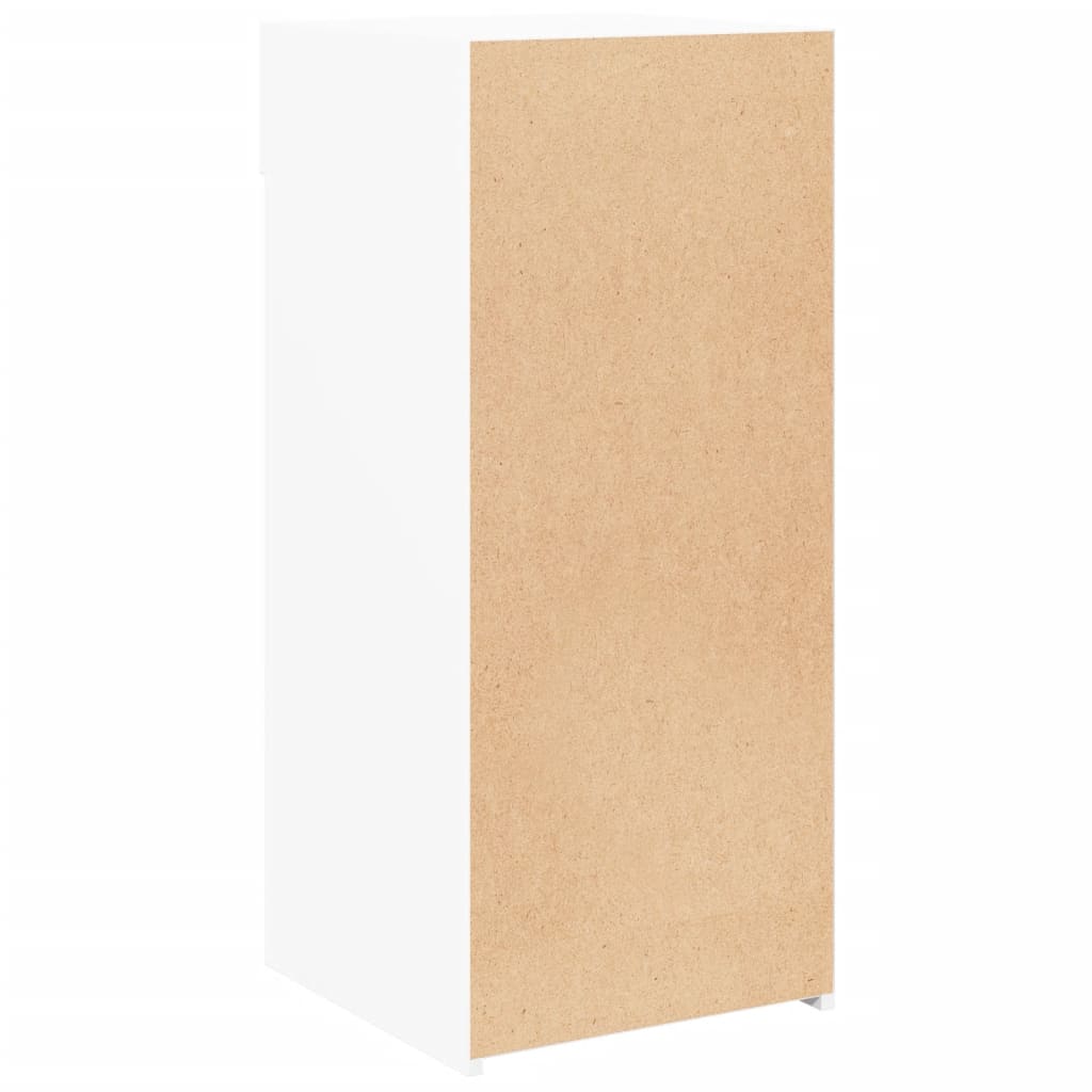 Dressoir 40x42,5x93 cm bewerkt hout wit