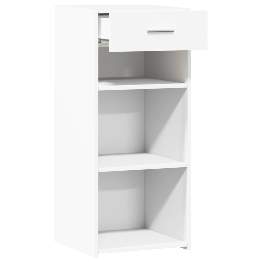 Dressoir 40x42,5x93 cm bewerkt hout wit