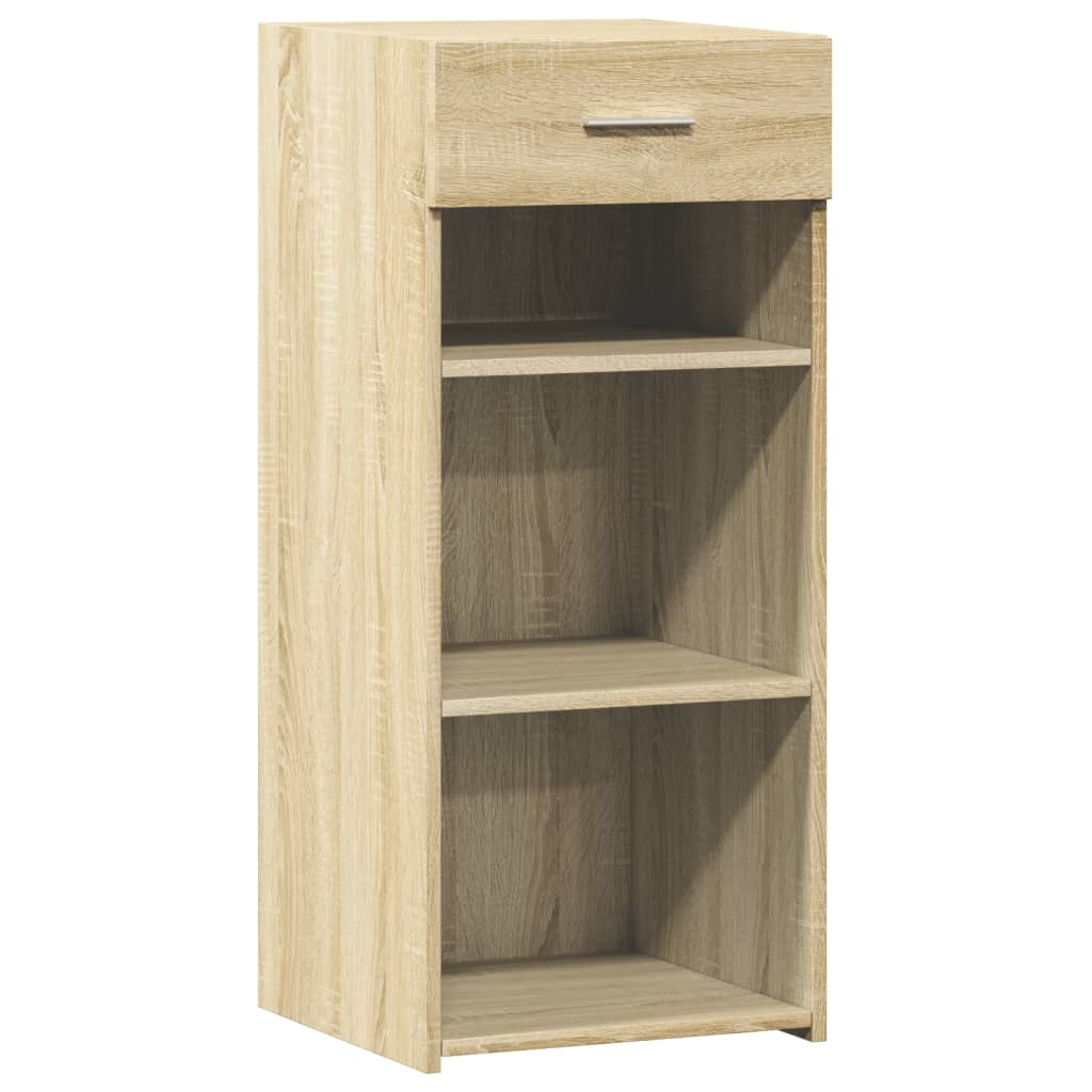 Dressoir 40x42,5x93 cm bewerkt hout sonoma eikenkleurig