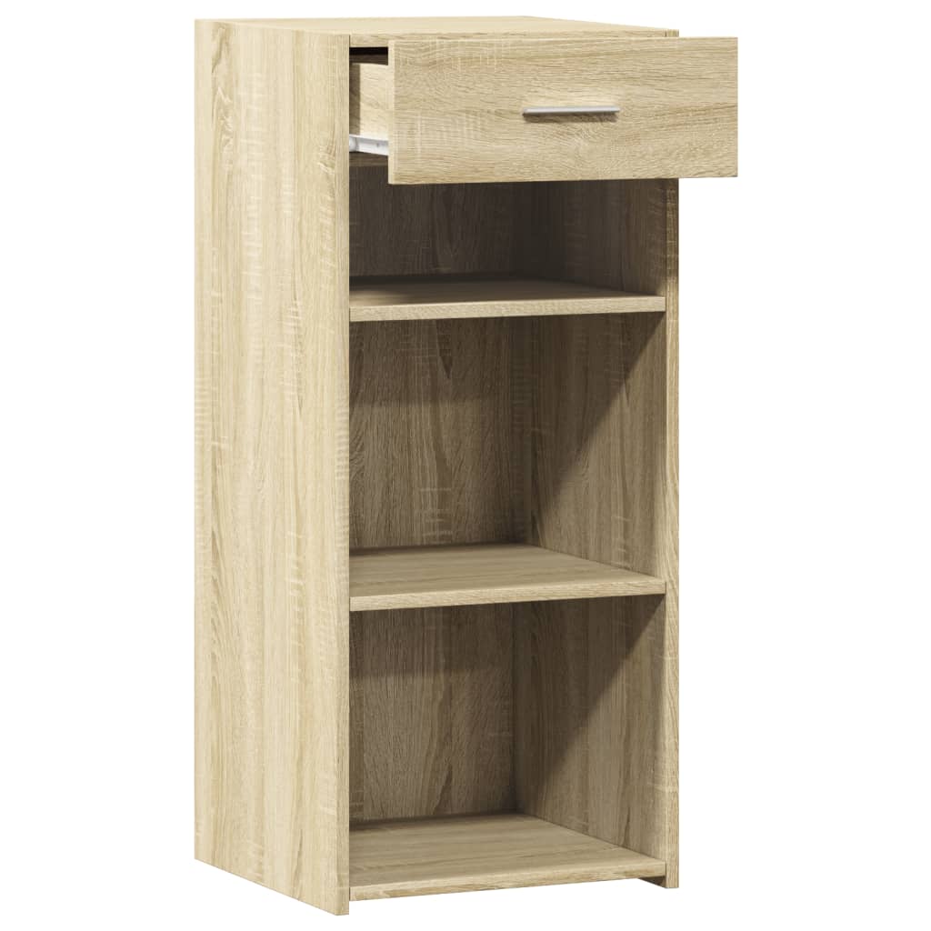 Dressoir 40x42,5x93 cm bewerkt hout sonoma eikenkleurig