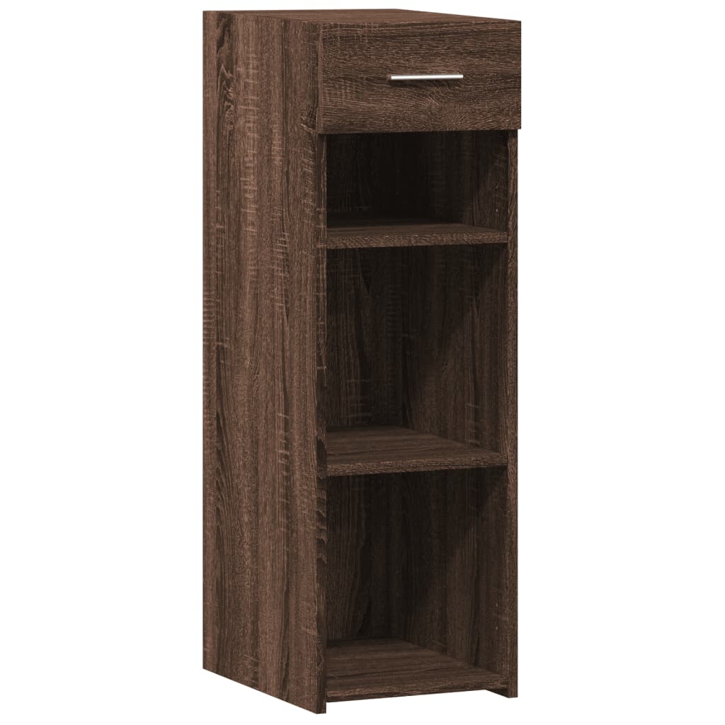 Dressoir 40x42,5x93 cm bewerkt hout bruin eikenkleur