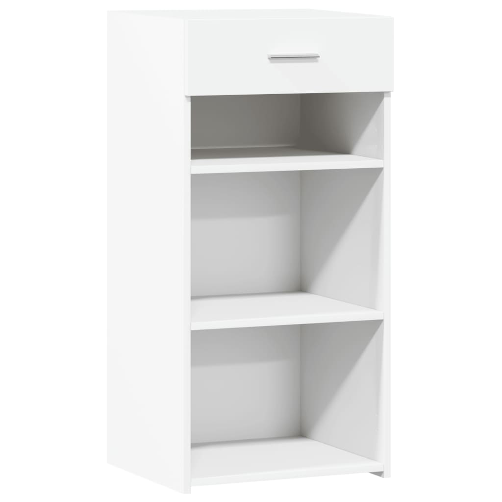 Dressoir 45x42,5x93 cm bewerkt hout wit