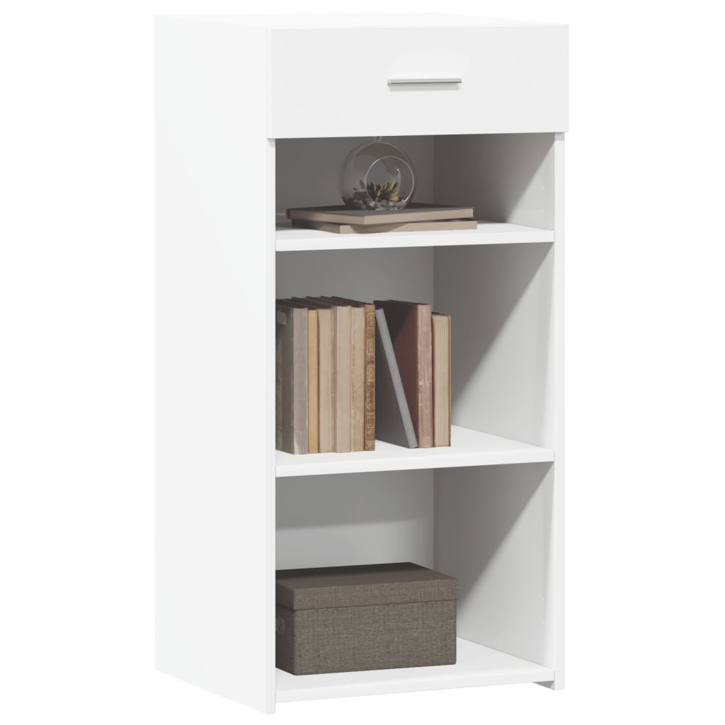Dressoir 45x42,5x93 cm bewerkt hout wit