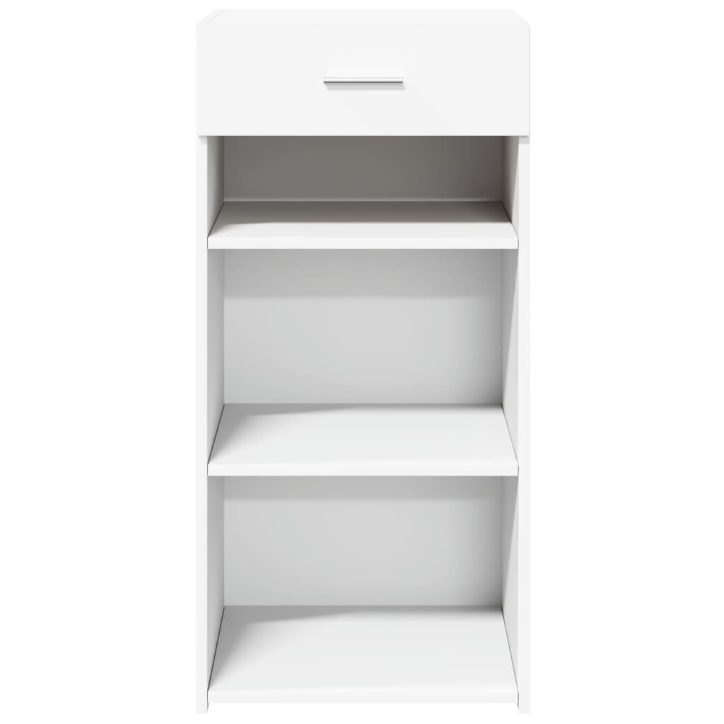 Dressoir 45x42,5x93 cm bewerkt hout wit